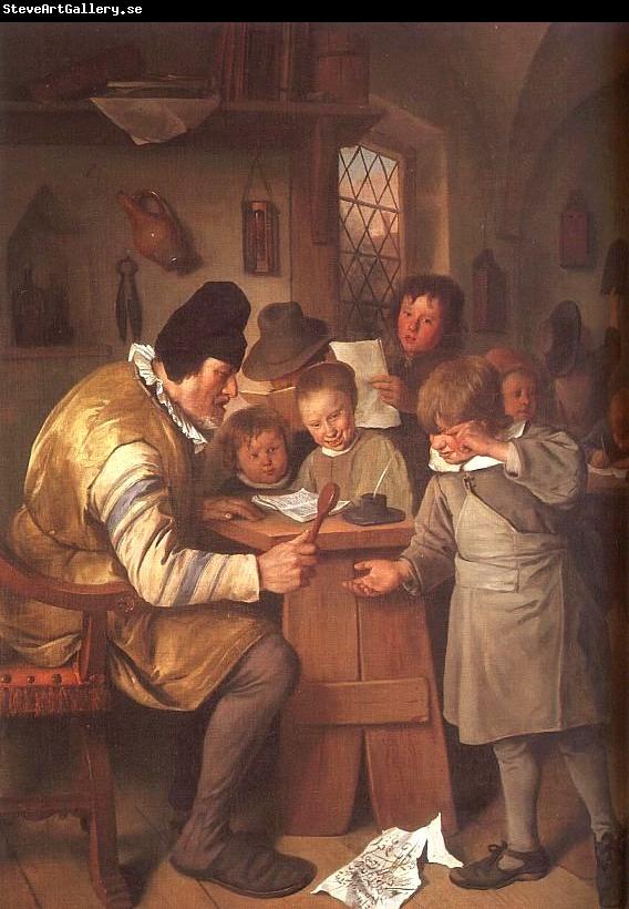 Jan Steen The Schoolmaster